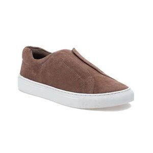 J/Slides NYC Taupe Luv Suede Slip-On Sneaker Women’s Size 7.5 New